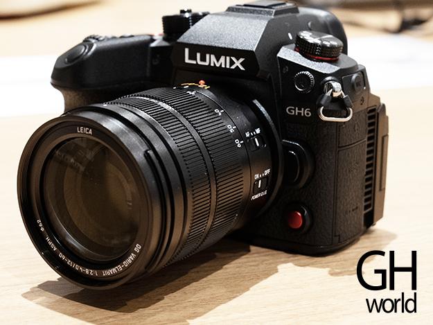 Vol.01 LUMIX GH6 appeared.5.7k60p shooting and enhanced AF flagship mirrorless SLR