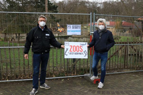 Menos visitantes, pero mucha solidaridad: zoológico Osnabrück tira