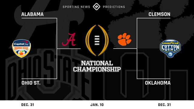 College football bowl projections 2021: Repeat playoff teams 