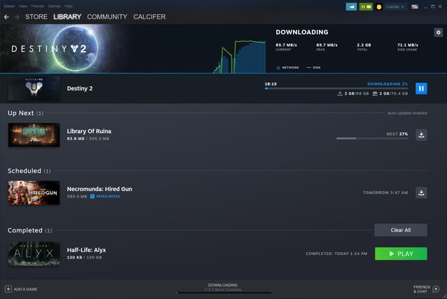 Steam improves download and storage management with latest update 