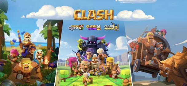 Supercell Reveals Three New Games in the Clash Universe 