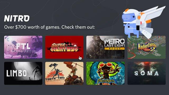 Discord to remove free games from its Nitro subscription 