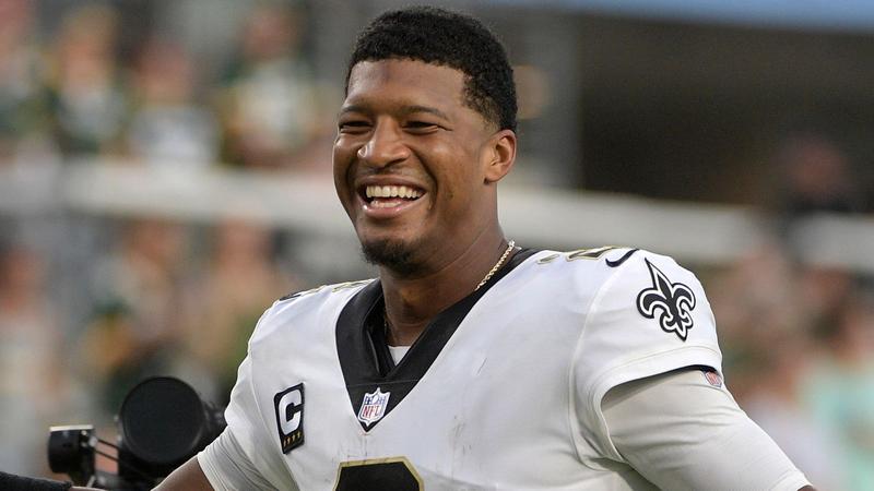 Jameis Winston tosses 5 TDs, leads New Orleans Saints to 