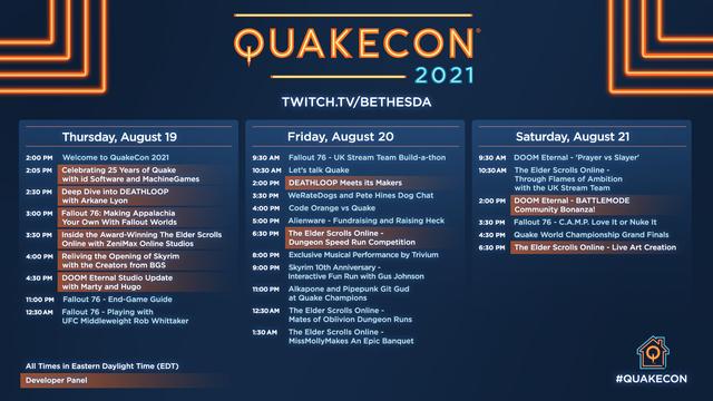 Watch the QuakeCon 2021 livestreams here | Shacknews