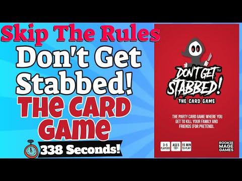 Don't Get Stabbed Card Game Coming to Kickstarter - Tabletop  