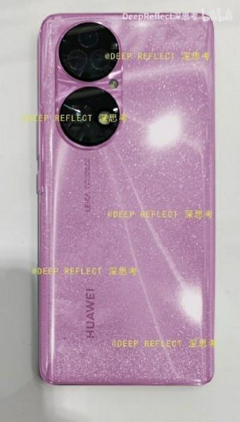 Disclosure of the first image of the Huawei P phone 50 