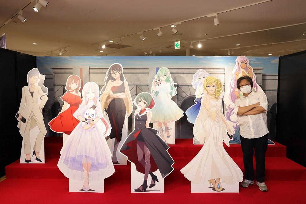 The first official exhibition of the animation "ARIA" series was held. They dress up in the lights!