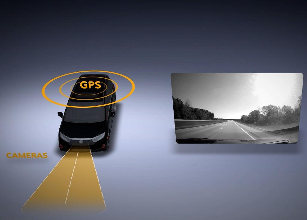 News Honda uses in-vehicle safety technology for road repairs…marking