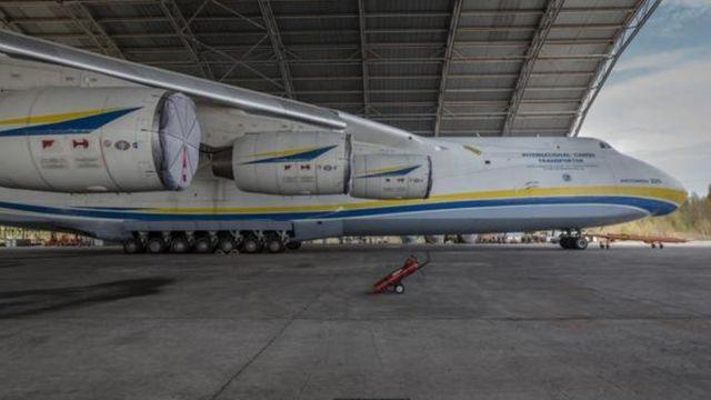 The world's largest plane on a new mission