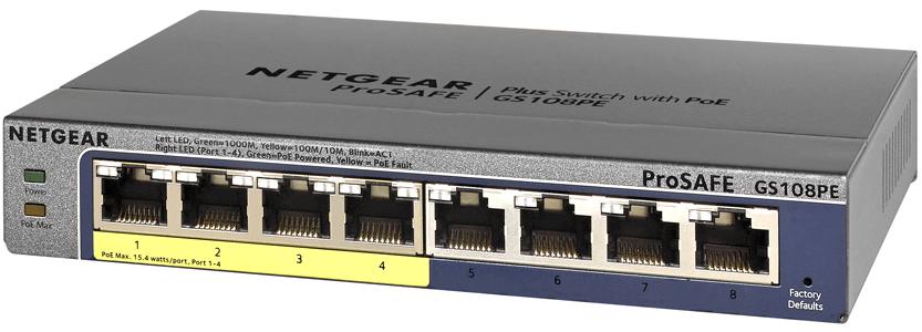 一番売れてるPoEスイッチ「GS108PE」が日本専用モデルでリニューアル！