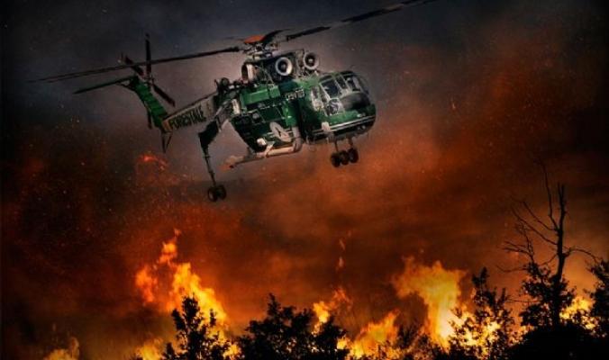 Pictures .. Pilots risk to put out the firefights of Italy's forests - Palestine weather