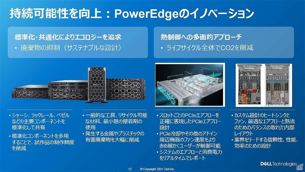 デル、第3世代「Xeon SP」搭載の新世代「PowerEdge」を発売--SDGsの取り組みも強調 