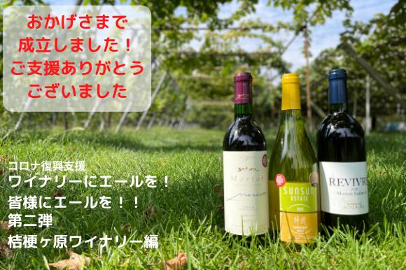 
 コロナ復興支援 | 「ワイナリーにエールを！皆様にエールを！！」 ～NAGANO WINEを飲んで、楽しんで、エールの送りあいを～ 第三弾『千曲川ワインバレー』編