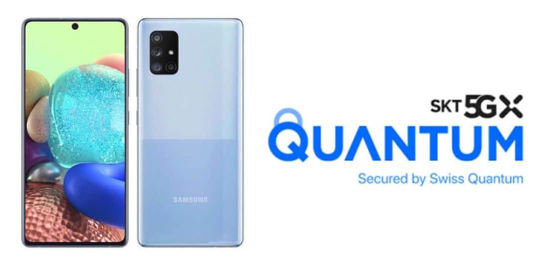 Samsung announces the Galaxy A Quantum with a quantum encryption chip