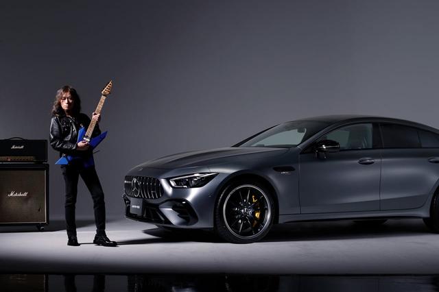 Loudness, Akira Takasaki, who keeps moving forward,
Resonate with Mercedes AMG.