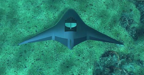 Underwater drones .. The secret "Manta-Rai" project enters the second stage