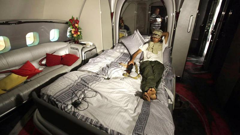 The curse of legal disputes still haunts Gaddafi's plane wherever it goes