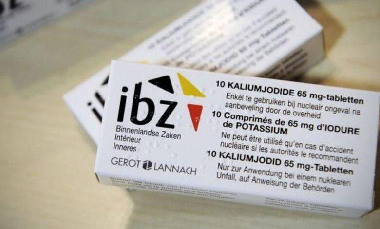 Belgians accept iodine pills and specialists advise: Don't take them now!