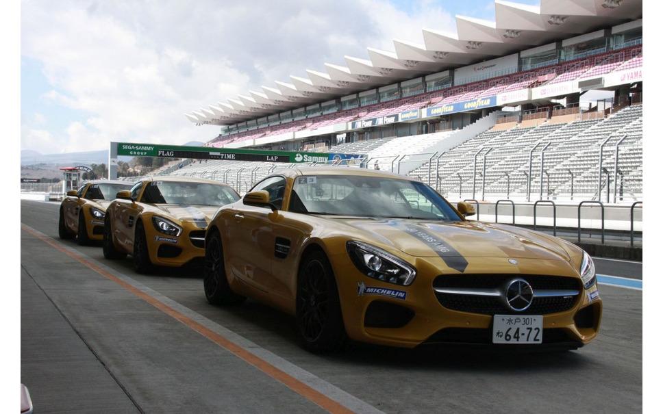 AMG GT S、C43、C63をサーキットで乗り倒す…AMGドライビングアカデミー 