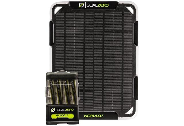 Goal Zero社製、防災やアウトドアに最適な、ポータブル充電器と小型ソーラーパネルのセット製品「Guide 12+Nomad 5 Solar Panel Kit」を発表 