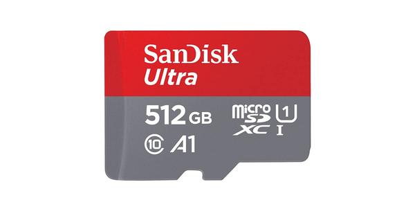 【Amazon 初売り】サンディスクの512GB microSDが1472円OFF　Switchの容量不足で困っている人はいかが？（1/2 ページ）