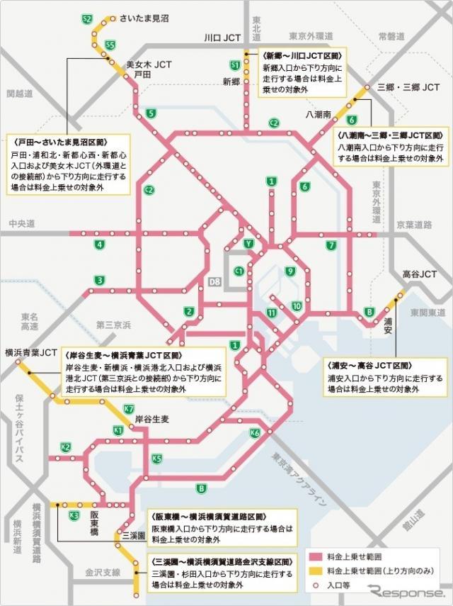 首都高速の料金、1000円上乗せと5割引---東京2020オリンピック 