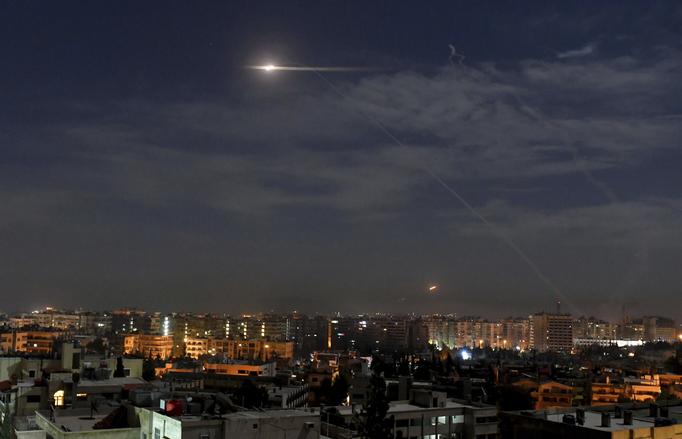 What is the story of the Syrian missiles that penetrate the Israeli airspace?