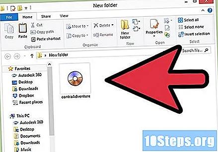 How to open files bin computer