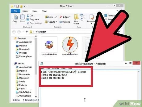 How to open files bin computer 