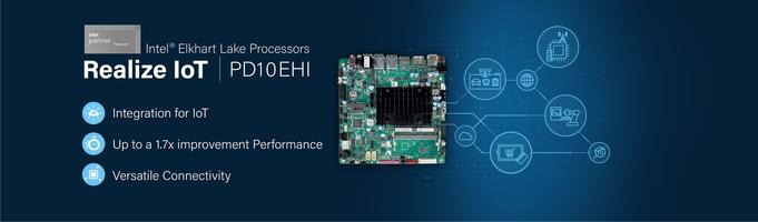 Intel Elkhart Lake を搭載、薄型産業用Mini ITX 【PD10EHI】 