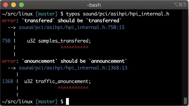 Spell Checking Your Programming From The Linux Command Line | Hackaday