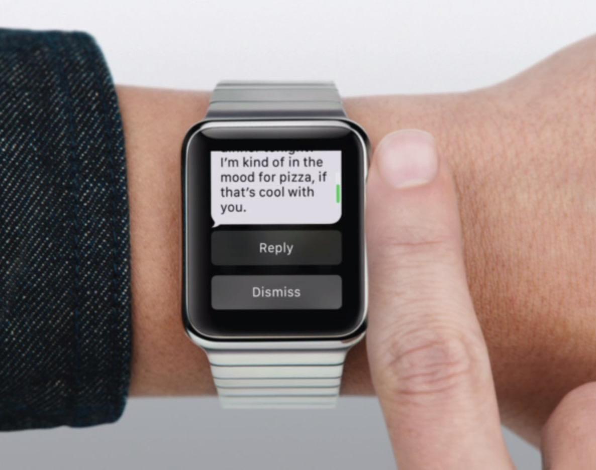 Customize fast responses across the Apple watch 