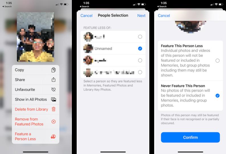 How to delete photos that you don't want to see with "memories" on iPhone and iPad