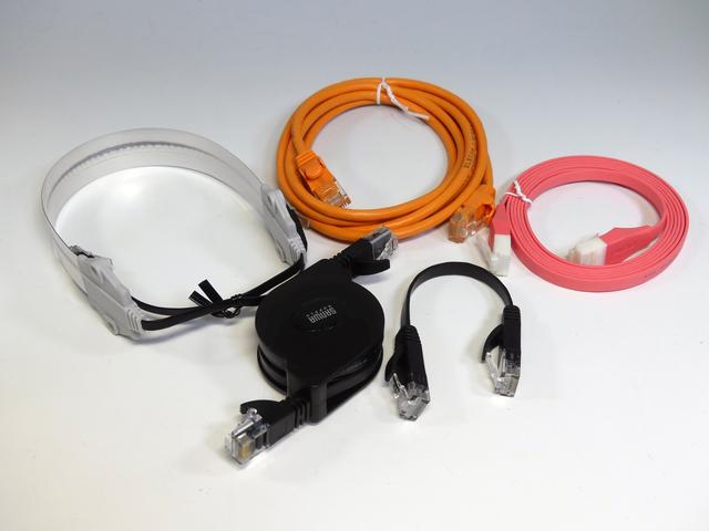 10 selections of LAN cables that can be used conveniently. Select by thinness and shape and use properly