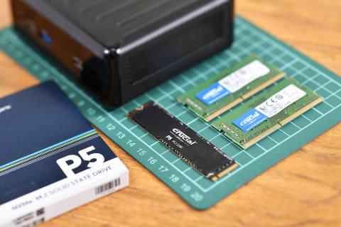 I finished a palm-sized high-performance 8-core Ryzen barebone kit with Crucial memory & SSD to high cost performance specifications