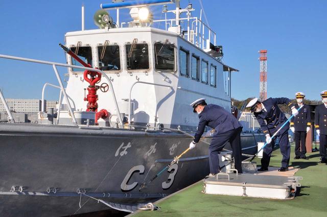 ニュース 横須賀海上保安部の巡視艇「はかぜ」退役　東京五輪も警備　神奈川