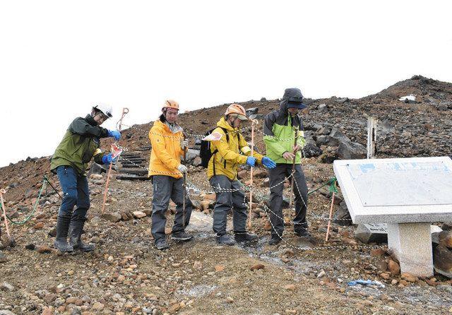 木曽町、御嶽・黒沢口登山道の規制解除 