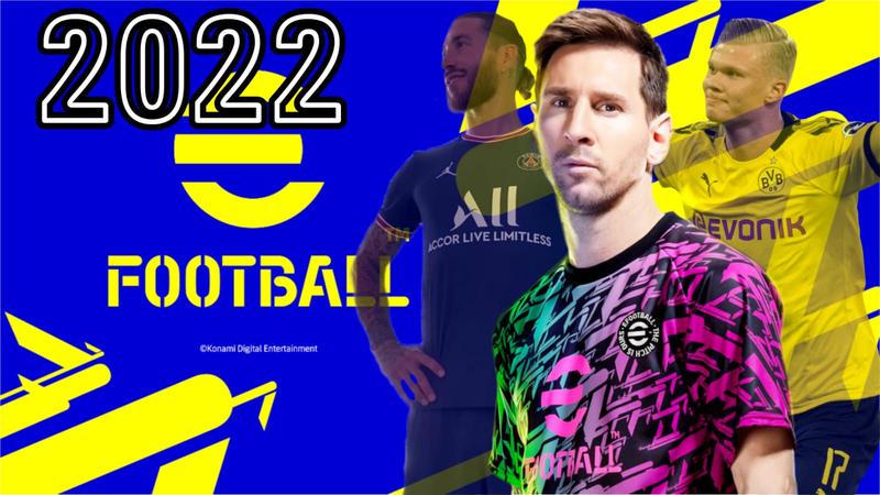 لعبة eFootball PES 2022 Mobile للاندرويد طريقة تثبيتها وموعد نزول PES 2022 