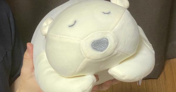 A stuffed animal that supports sleep?I tried to see if I could really sleep well with "Good night goopy"