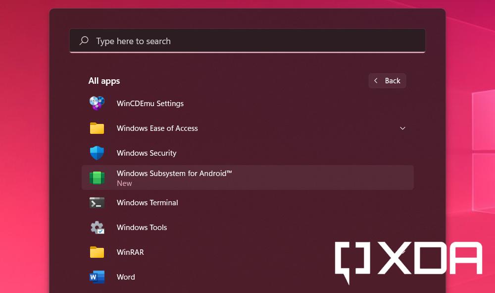 How to download Android apps on Windows 11 sub -system for Android