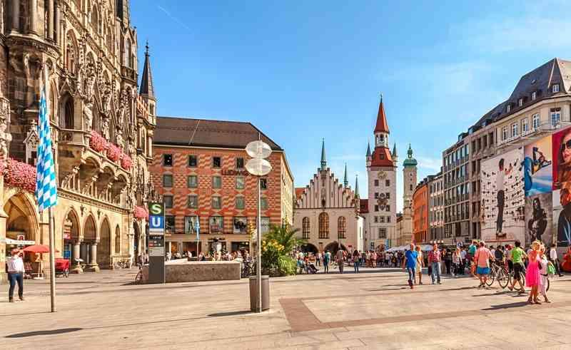 The best tourist places in Munich, Germany 