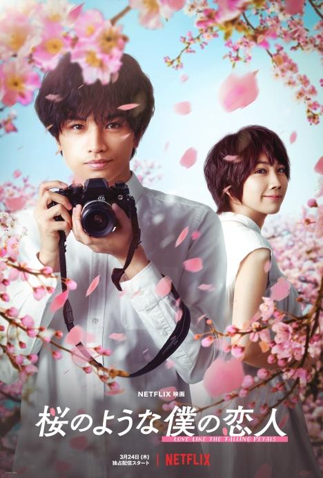 中島健人×松本穂香 Netflix映画『桜のような僕の恋人』Mr.Children主題歌の予告映像が公開 