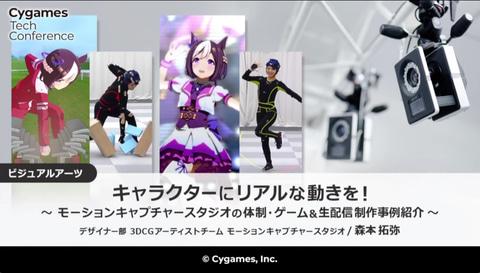 The dance recording scenery of "Umapyoi Densetsu" is fully released! A production example of a motion capture studio that supports Cygames titles