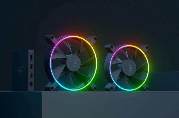 Razer ついに登場したRazerのPCパーツ「Kunai Chroma RGB」 = フルカラーLED搭載のファン2種類とコントローラーを試す！