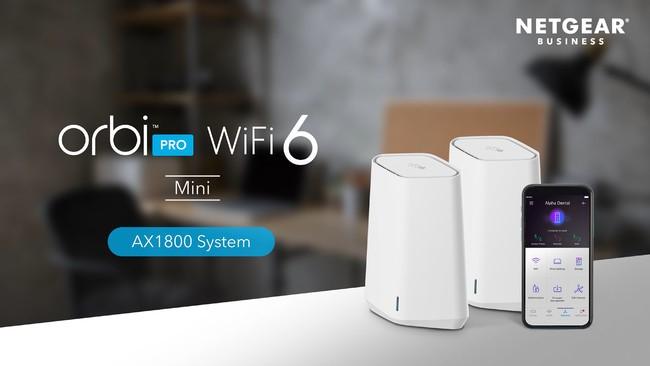 ネットギア、テレワーク/SOHO向けメッシュWi-Fi「Orbi Pro」に低価格モデルを追加