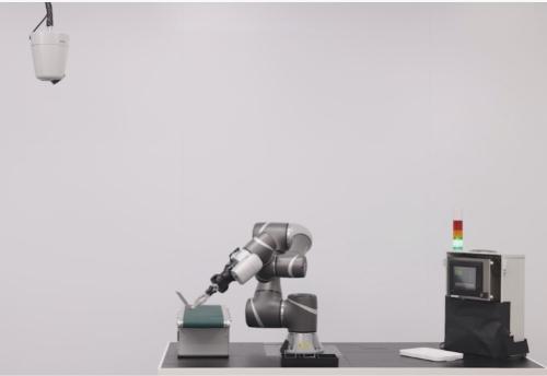 Added "eyes" of Canon to the peripheral equipment group of coordinated robots | Omron