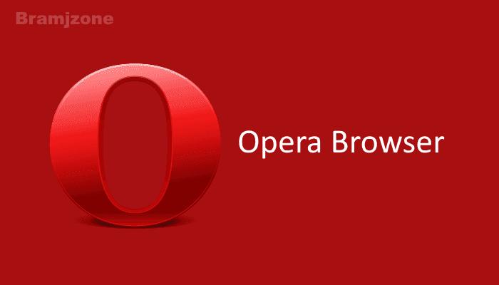 Download Opera browser on your computer