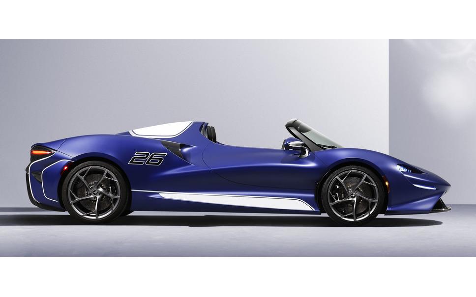 McLaren's lightest roadster "Elva" equipped with a front windscreen ... Announced in Europe