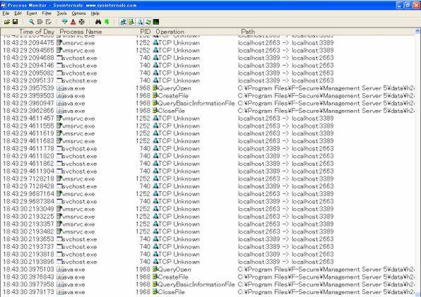  怪しいプロセスをProcess Monitorで発見！ 