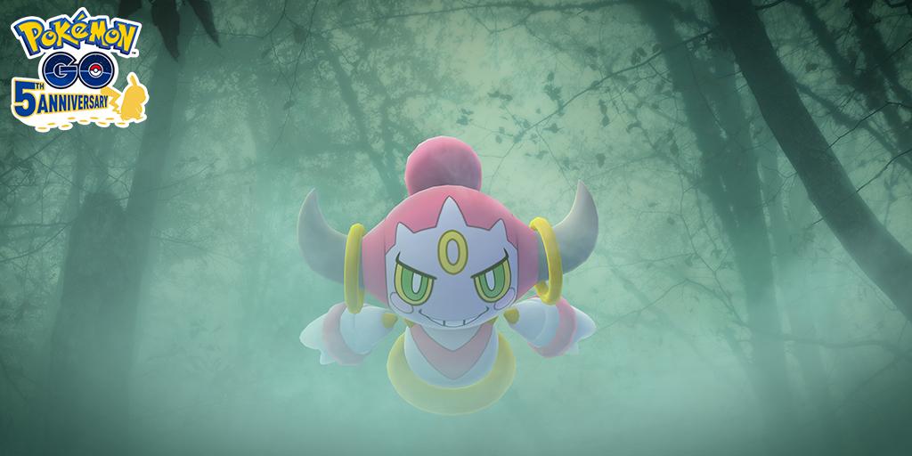 Pokemon GO "Hoopa" appearance event started until 17:00 on the 5th.Limited avatar pose reward